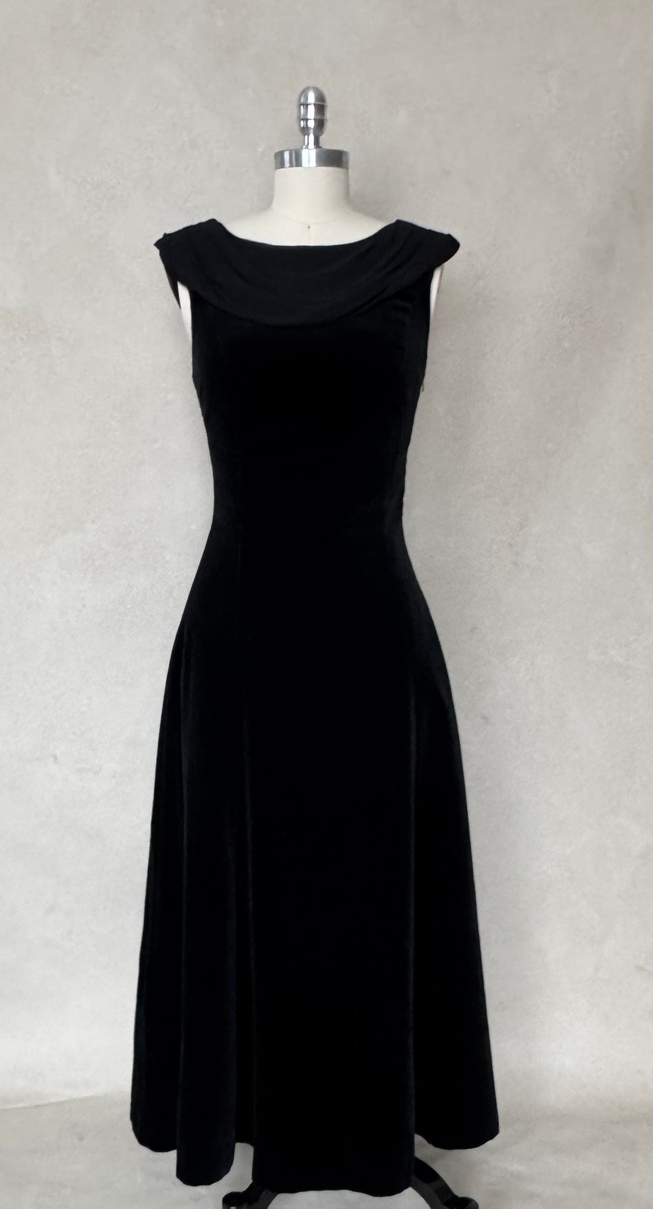 Laura Ashley Velvet Off The Shoulder Evening Gown