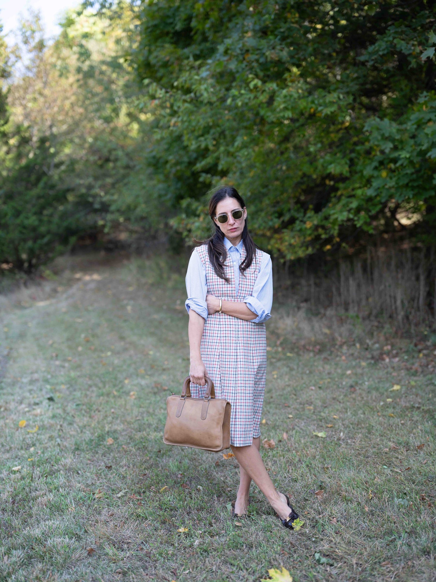 1960's Wool Pleated Dress